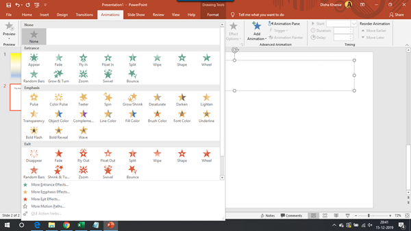 Esercitazione di presentazione di Microsoft PowerPoint