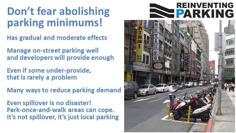 A Business Case for Dropping Parking Minimums