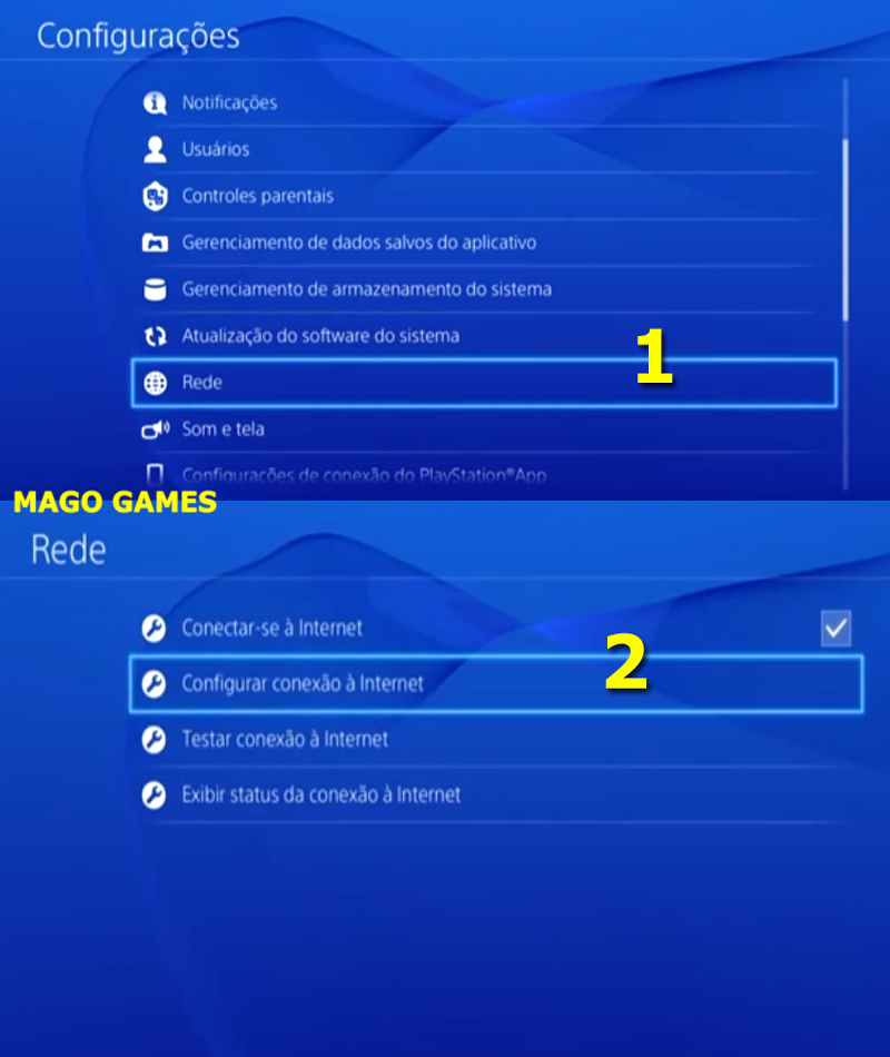Revista Mago Games RD.Z PlayStation 4 aprenda como conectar a