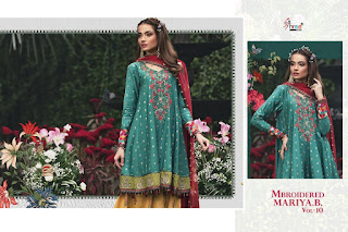 Shree Fab Mbroidered Vol 10 Pakistani Suits New Collection In Wholesale Rate 