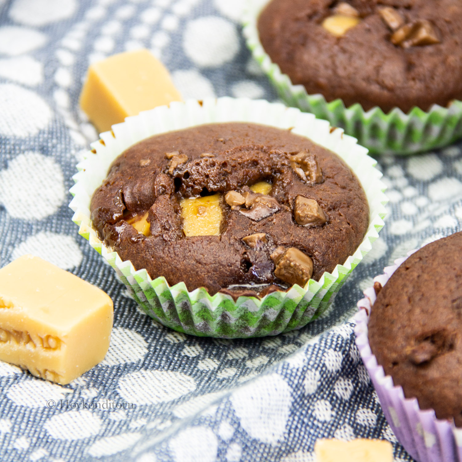 Chocolate Fudge Muffins