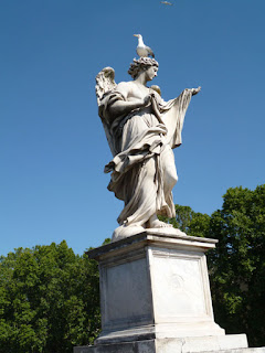 Anjo da decoração da Ponte Sant'Angelo