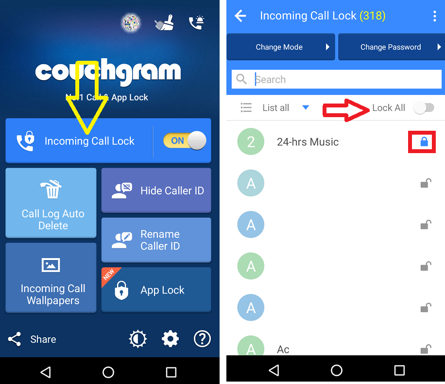 Learn New Things: How to Hide Personal Secret Incoming Calls in Android Phone & Tablet (Set