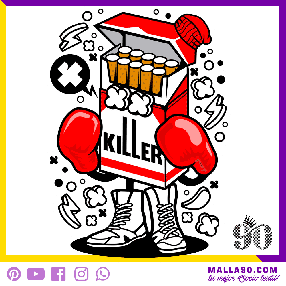 cigarrillos killer Vectores Sin Copyright cigarros asesinos