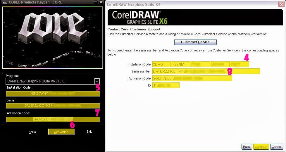 download coreldraw x6 with serial number