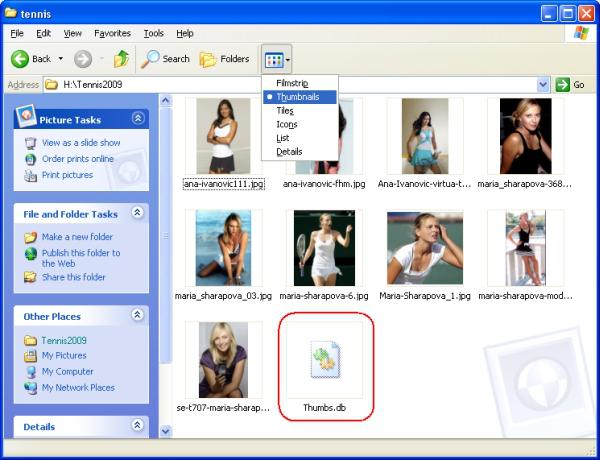 خطورة ملفات thumbs.db التي تعد من اخطر الملفات في العالم
