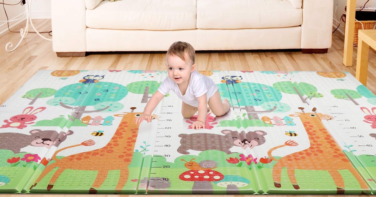 Baby Spielmatte, Bammax Babymatte, 15mm Dicke, umweltfreudliche Baby