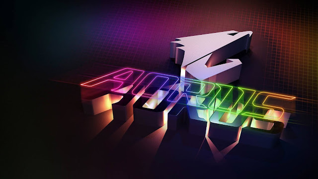 Aorus 3D Logo Gaming Wallpaper