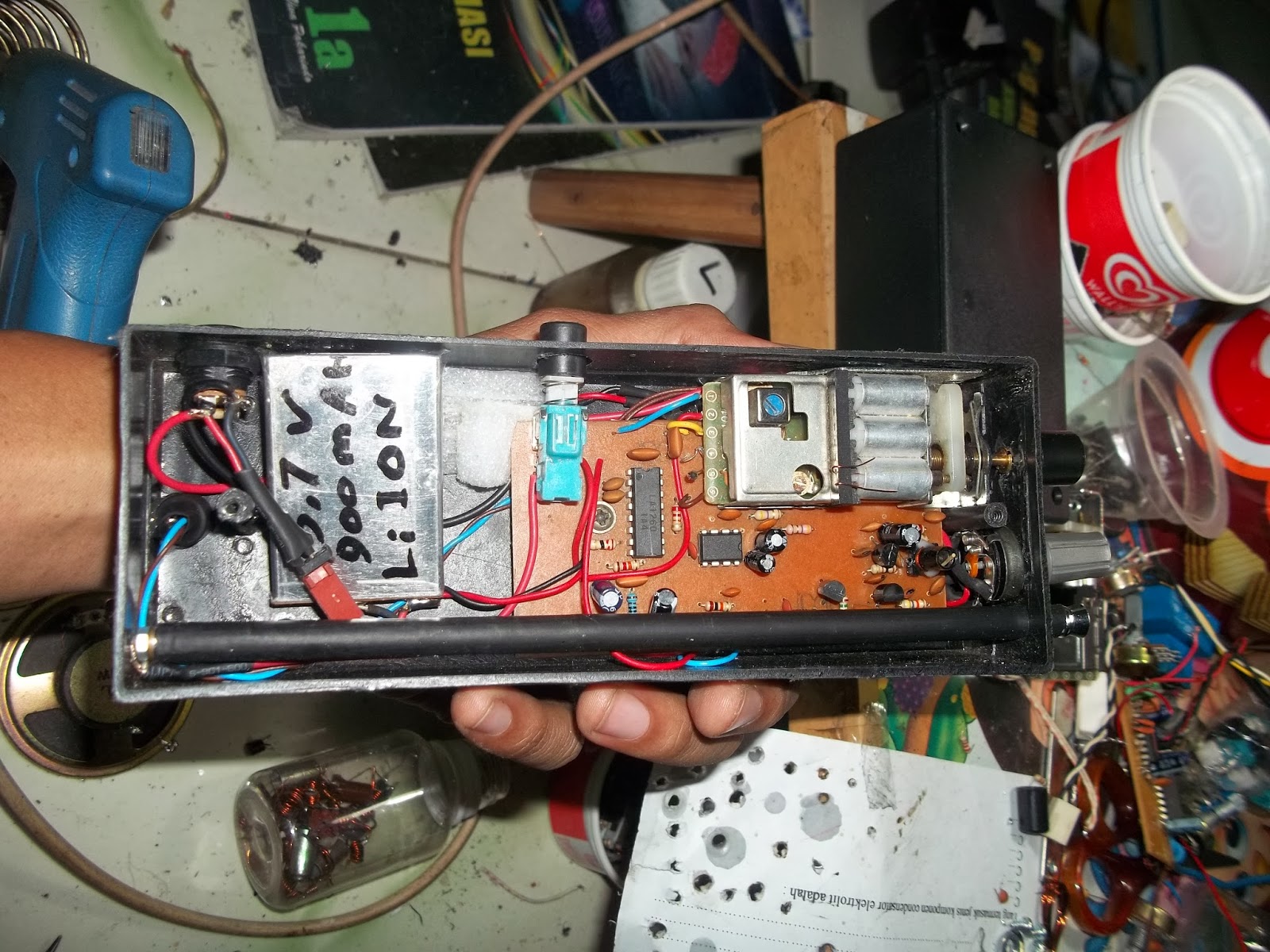 elektronika-analog: VHF FM Walkie Talkie