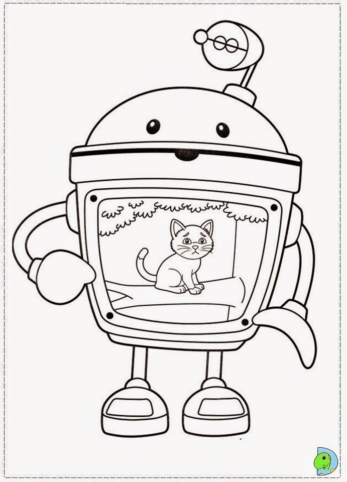 Dinokids - Desenhos para colorir: Desenhos de Umizoomi para colorir