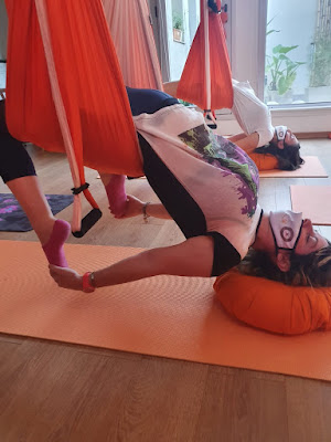 yoga aéreo embarazo
