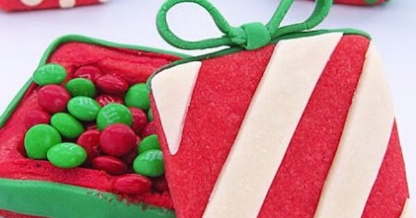 Christmas cookie gift box Food Tastye: Christmas Present Cookie Boxes
