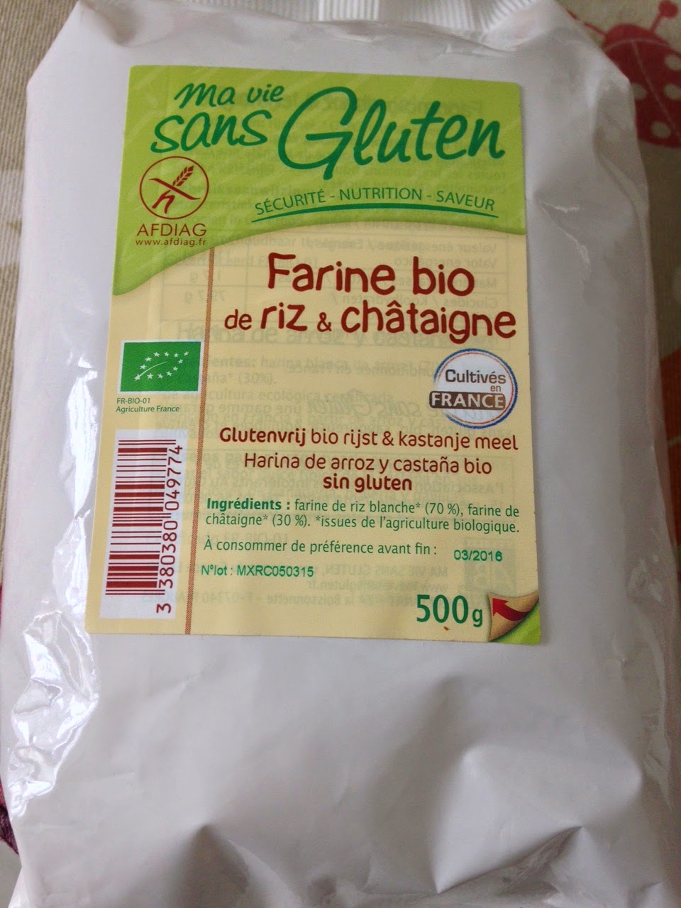 Calcul perte de poids deshydratation Levure sans gluten biocoop