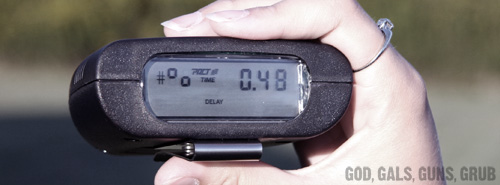 God, Gals, Guns, Grub: PACT Club Shot Timer 3