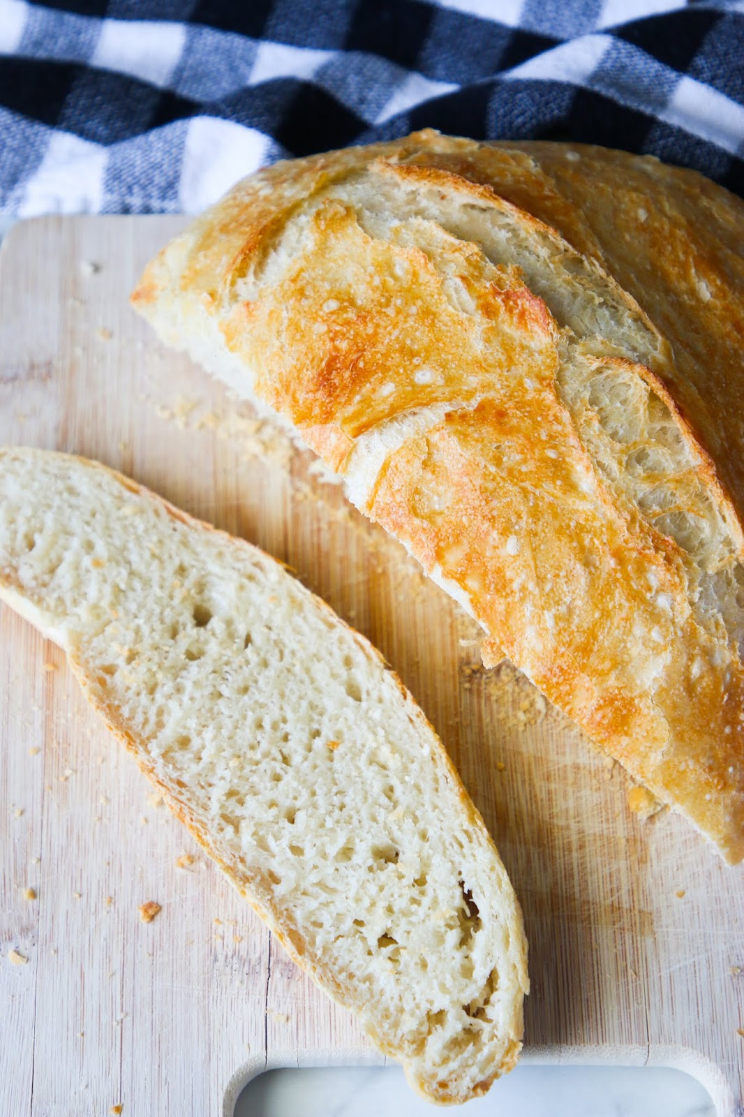 4 Ingredient Artisan Bread The Happy Flammily