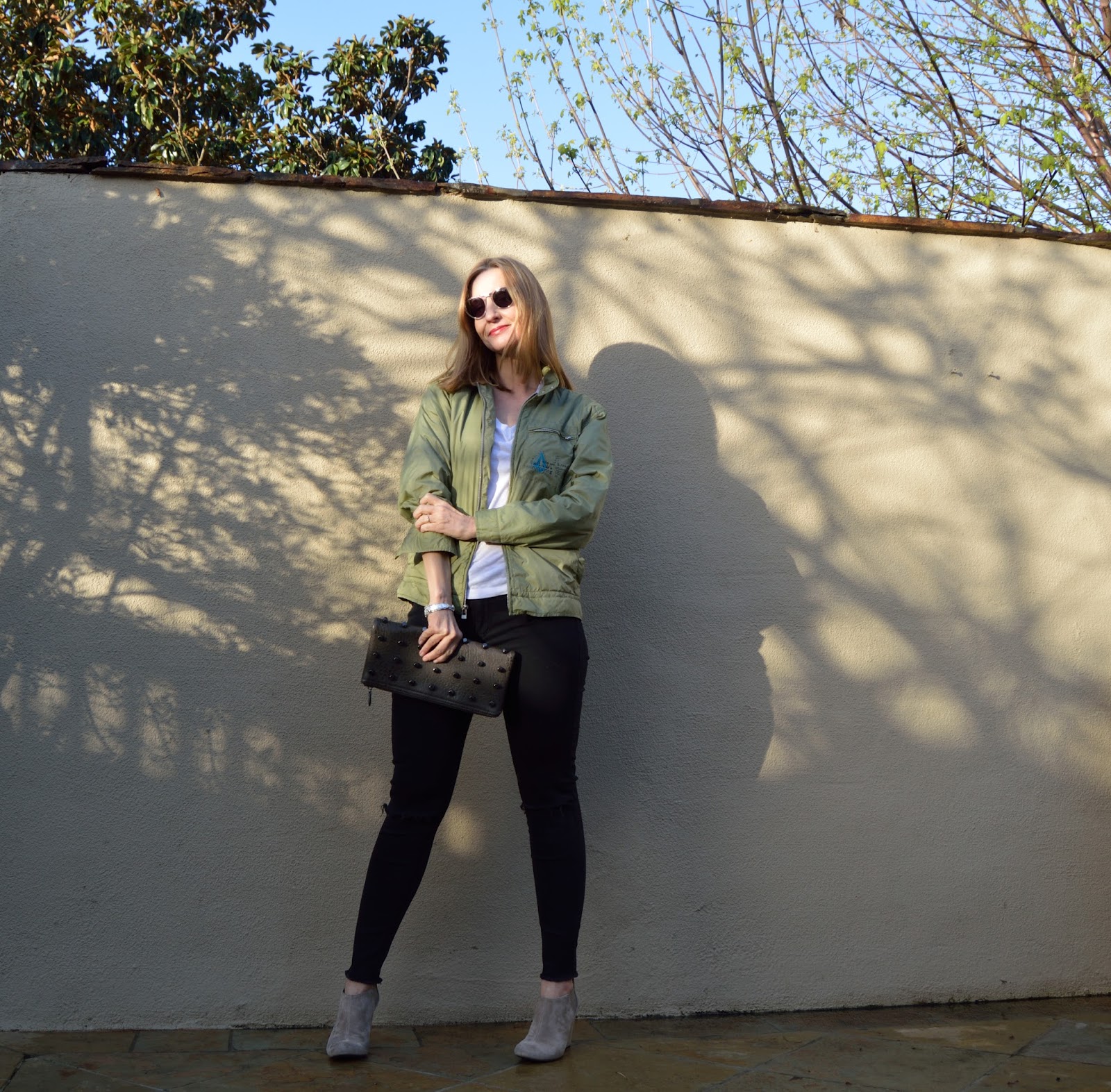 Bomber Jackets & Fun Fashion Friday Link Up! BEAUTY AND FASHION