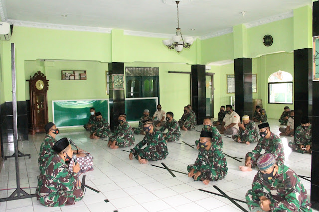 Maulid Nabi di Tengah Pandemi Kodim Sragen Gelar Doa Bersama