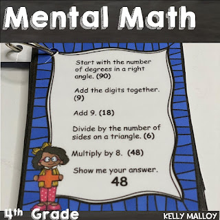 Mental Math 4th Grade