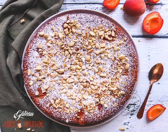 gateau amande abricot recette gâteau aux abricot moelleux