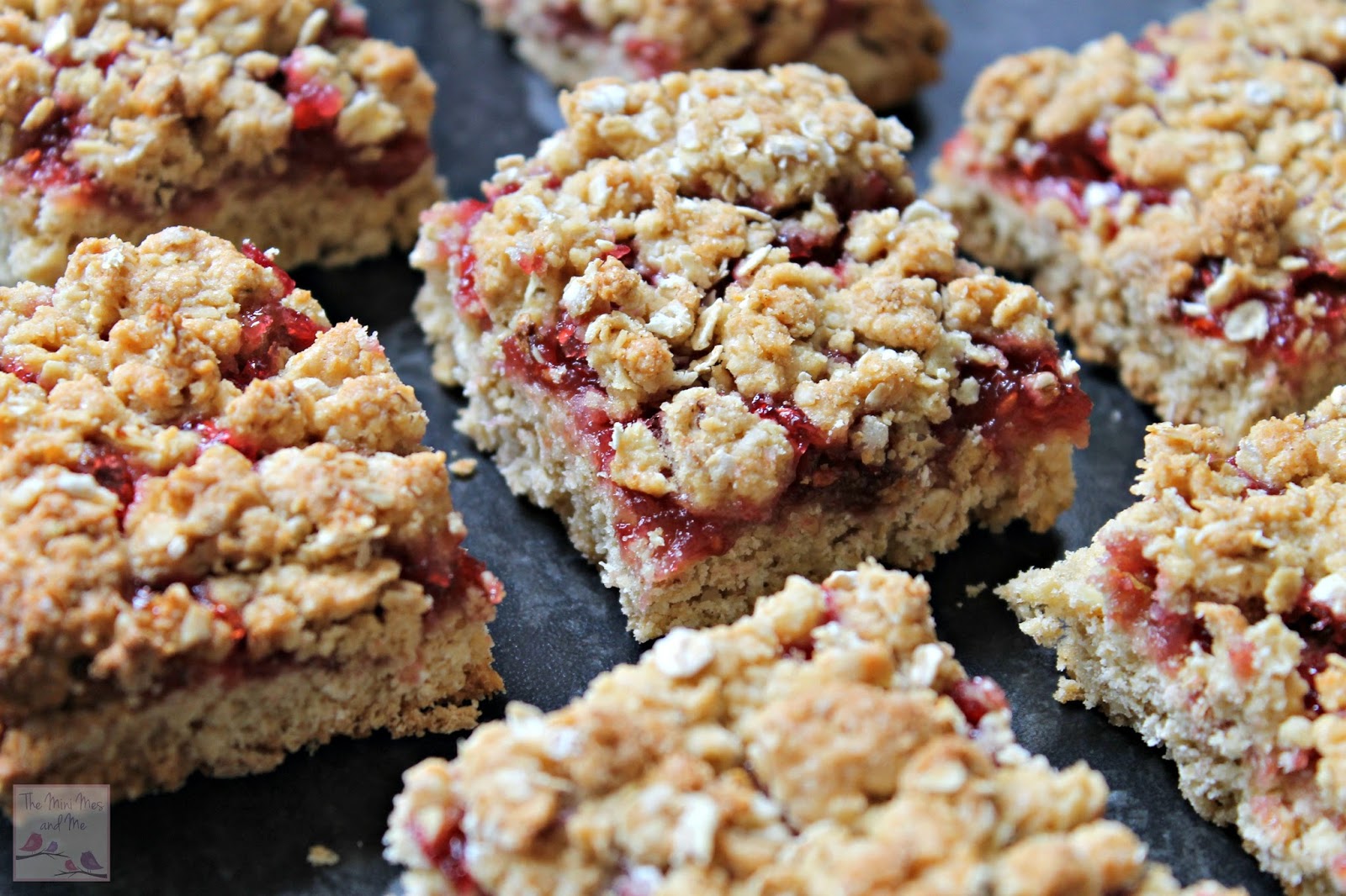 Raspberry Crumble Slices Creative Summer 2.