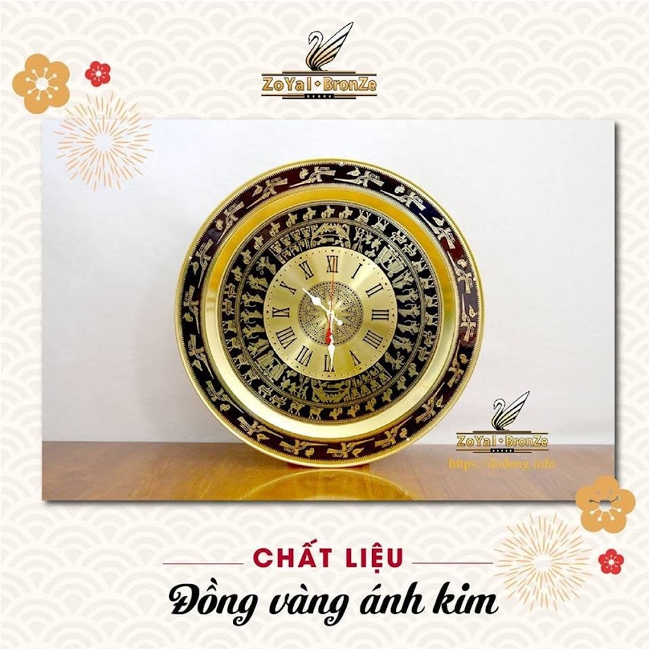 [A117] Mặt trống đồng cao cấp: Top 5 quà tặng ý nghĩa nhất