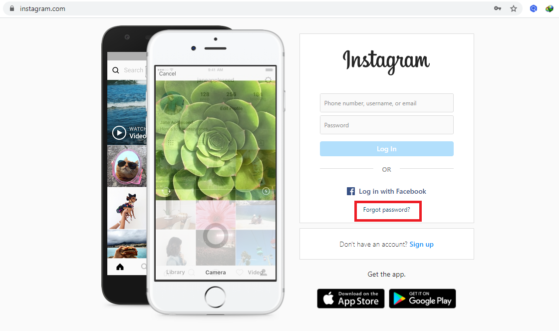 Mengatasi Lupa Password Instagram SINAUSE.ID