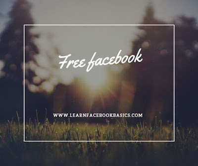 I can't see photos or videos when I'm connected to Facebook for free