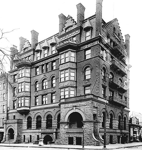 New York History Geschichte Mount Morris Bank Building