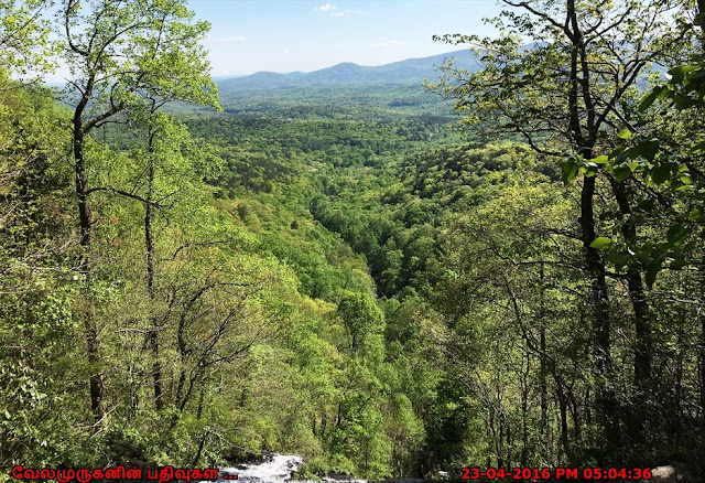 Appalachian Approach Trail - Top of the Falls