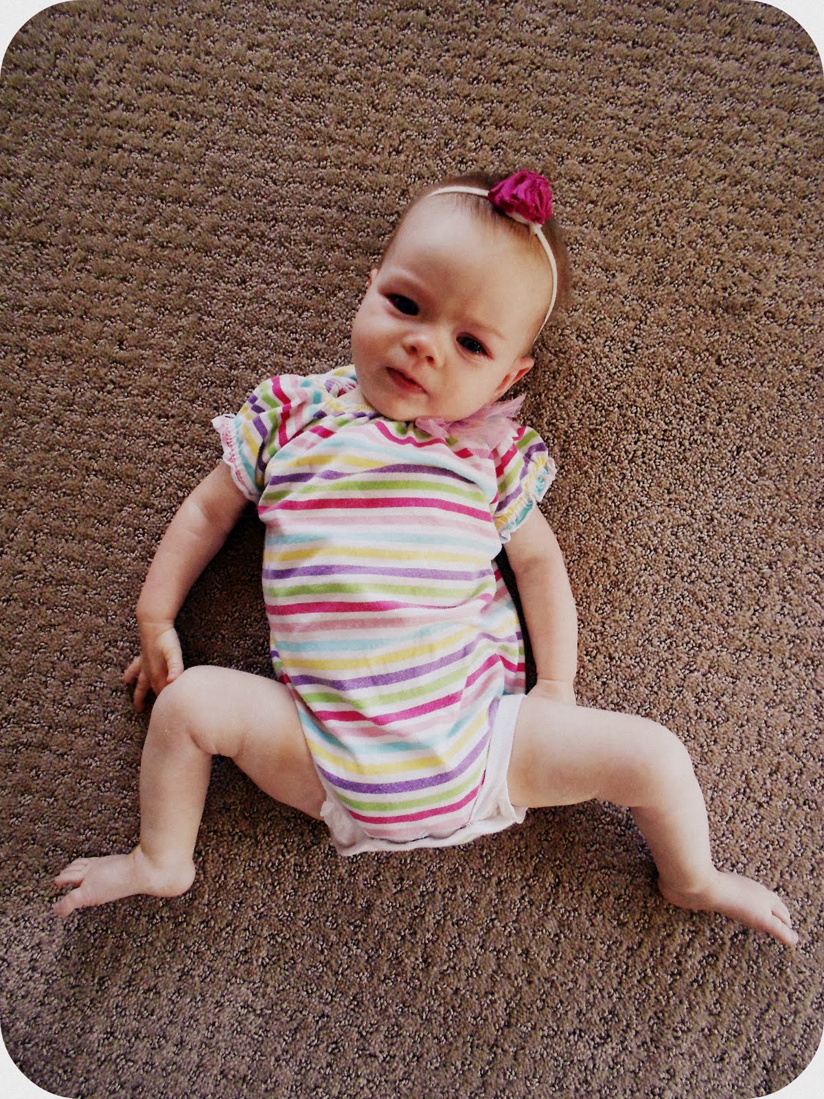 my kids eat off the floor my baby has {legs}