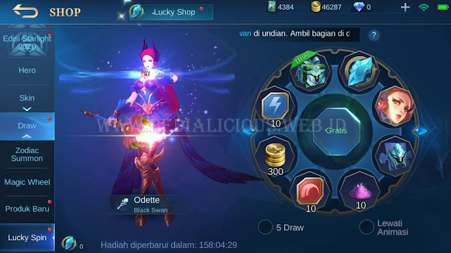 Lucky Spin di Shop