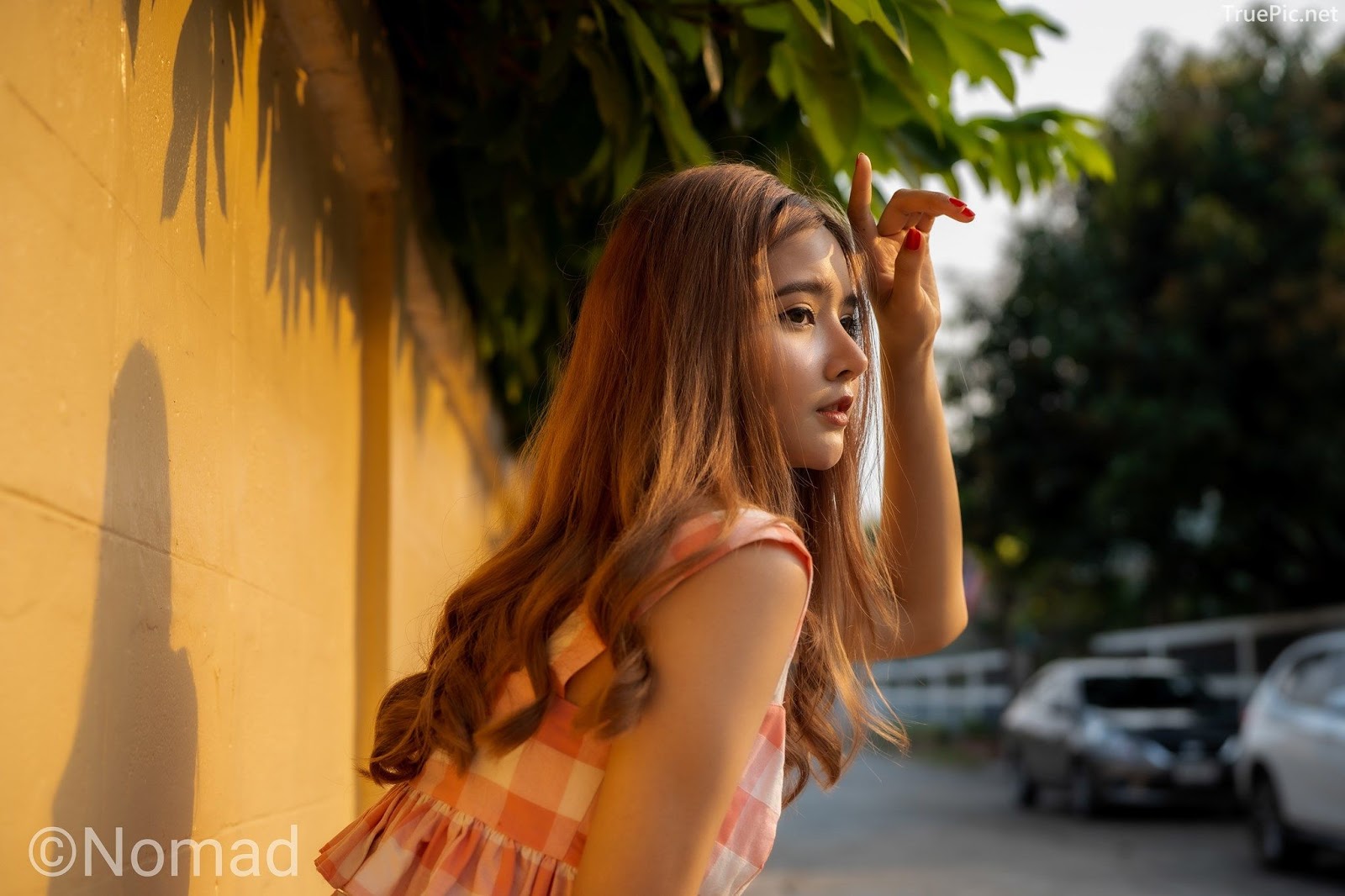 Thailand cute model - Aintoaon Nantawong - Pretty little Brunette girl smiling