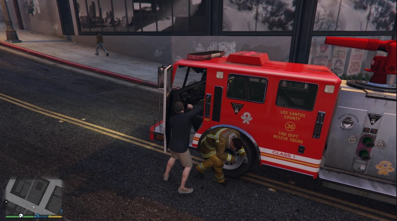 Firetruck GTA 5