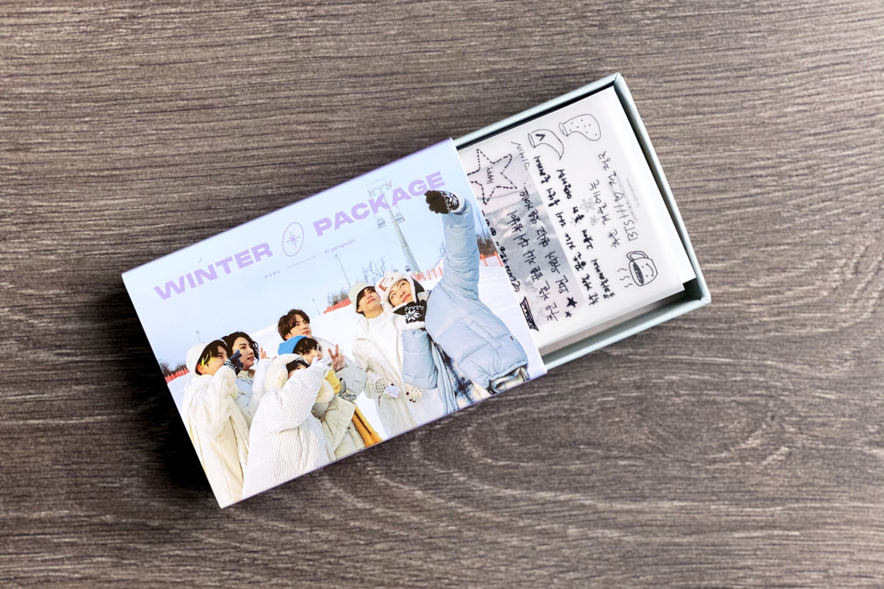 Unboxing: BTS Winter Package 2021 in Gangwon | CIRCUITS OF FEVER