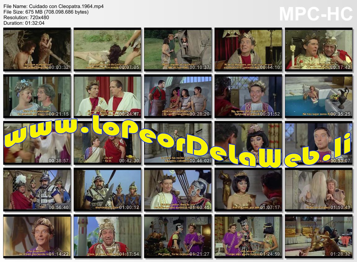 Carry on Cleo (Cuidado con Cleopatra - 1964 - Comedia) 