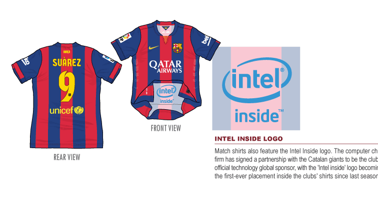intel inside barcelona jersey