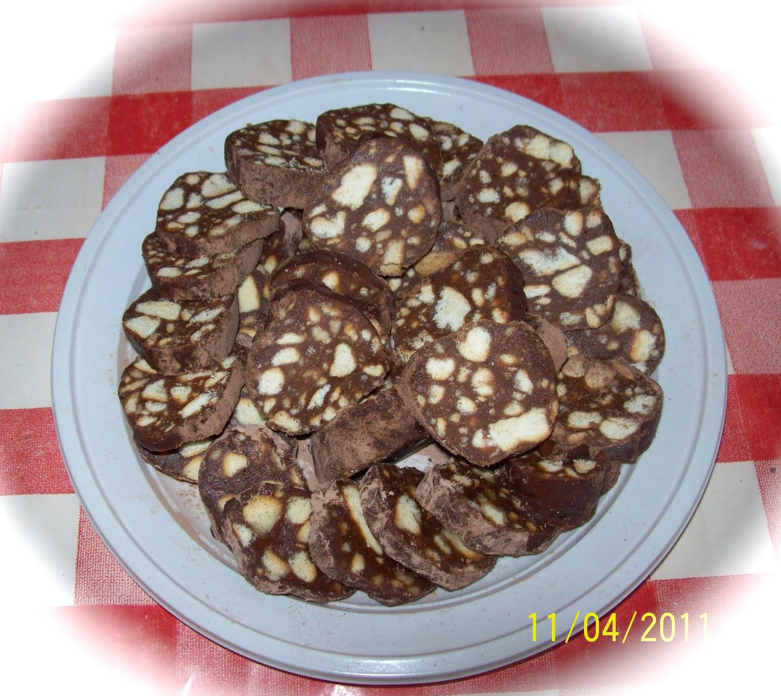 My Cooking Turkish salami (sweet salami) Salame turco