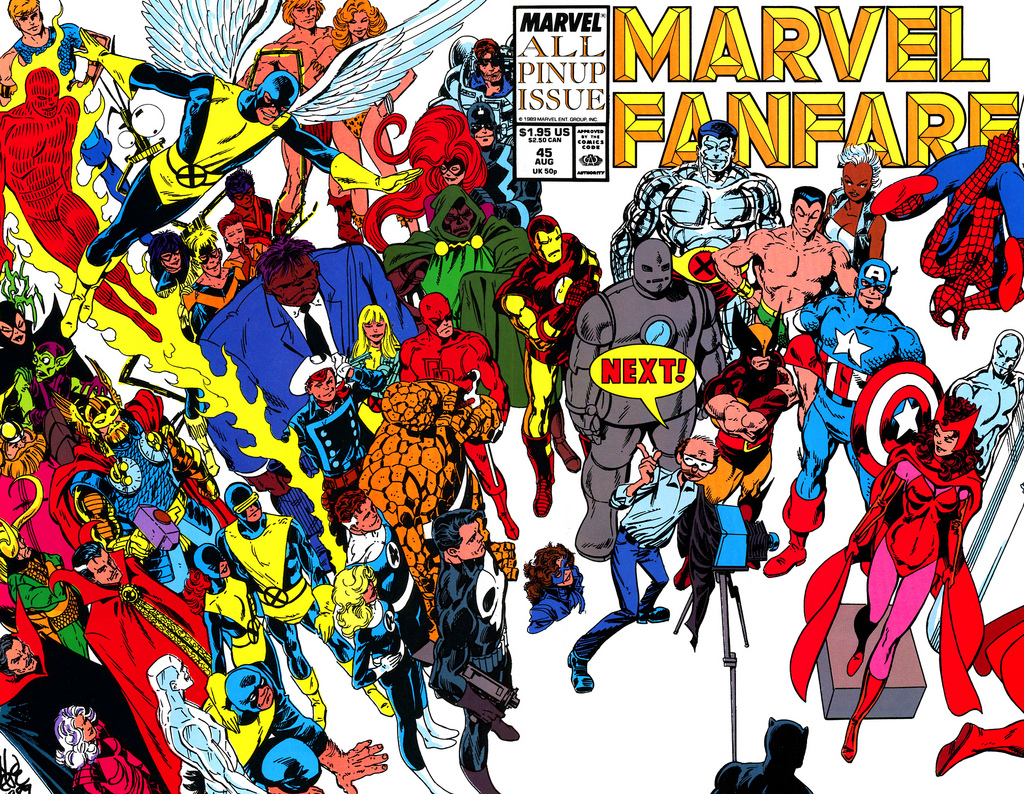 The Dork Review Rob's Room Wraparound Covers of Marvel Fanfare