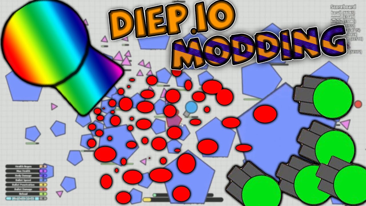 Diep.io Game Diep.io Mods