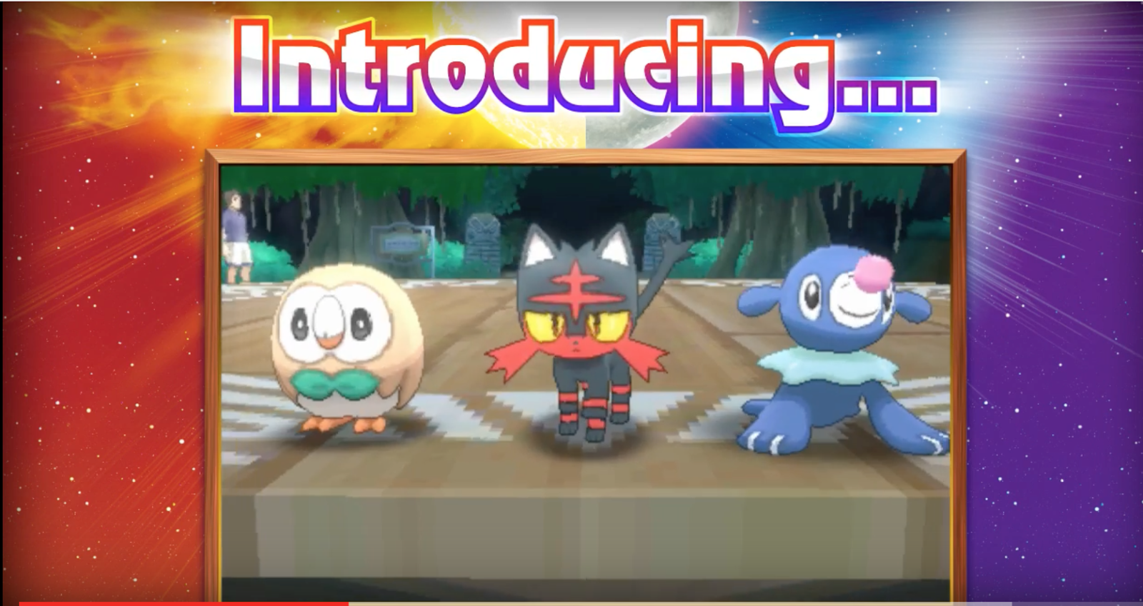 Svelati starter, leggendari e date di uscita per Pokémon Sole e Luna