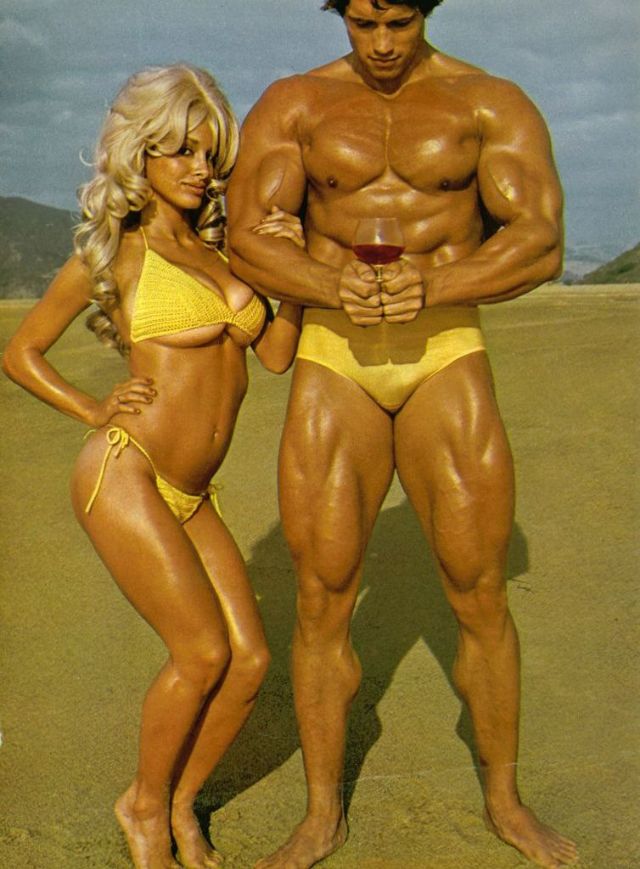 Vintage photos of a young Arnold Schwarzenegger in his physical prime  1960 1980 - 30