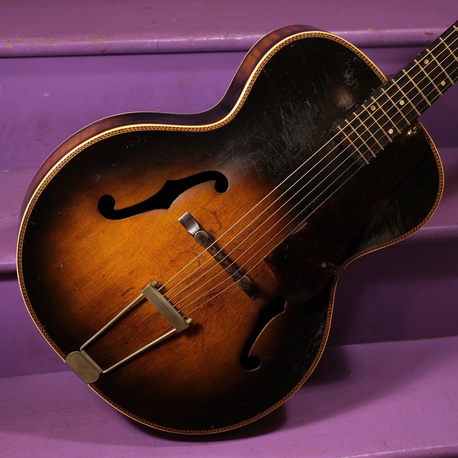 1940s Harmony H1327 Monterey Archtop Guitar