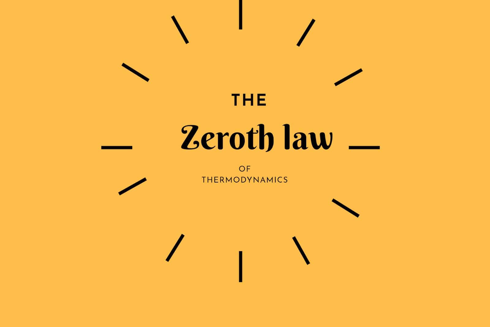 Zeroth law of thermodynamics explained The Mechanical post