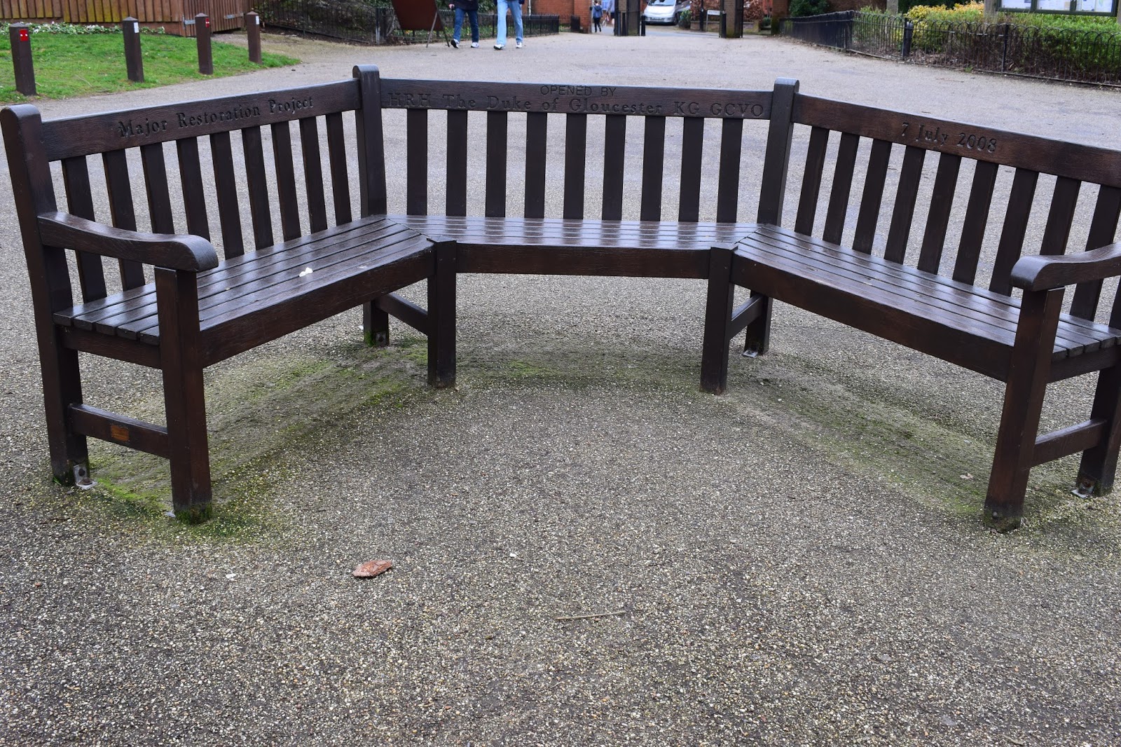 Memorial Benches of Christchurch Park, Ipswich February 2017