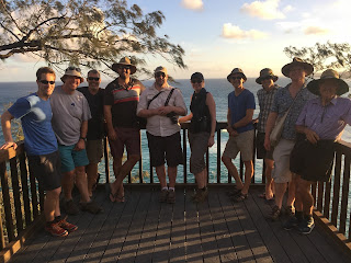 The field team made up of researchers from University of Adelaide, the Queensland government and Melanie Leng  (BGS/University of Nottingham) and Andy Henderson (Newcastle).