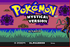 Pokemon Mystical GBA Cover