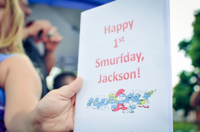 Kara s Party Ideas Smurfs Themed Birthday Party  - 13