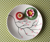 Mijn cherry blossom plate-tutorial voor Design*sponge