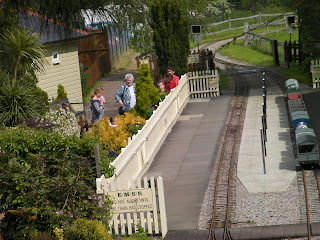 platforms and steam train