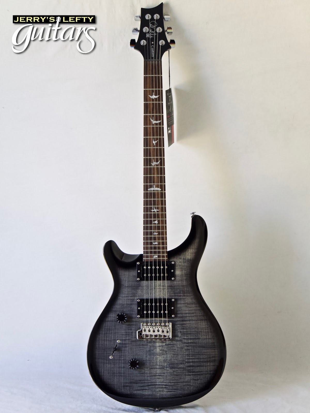 Jerry's Lefty Guitars newest guitar arrivals. Updated weekly! PRS SE Custom 24 Charcoal Burst